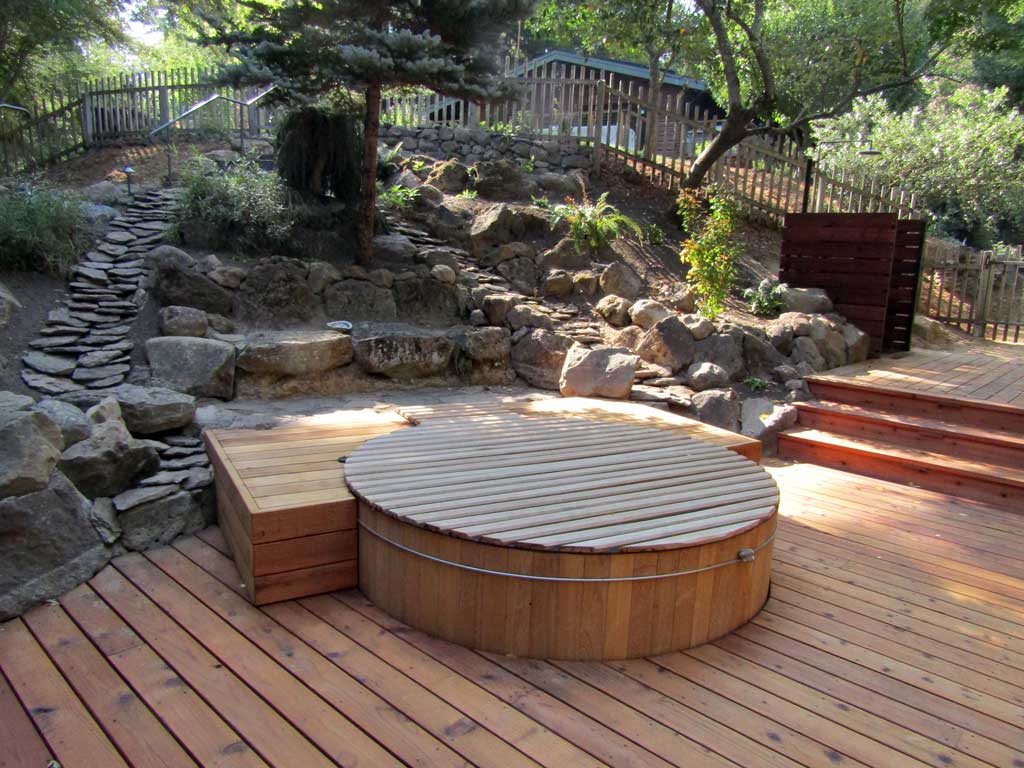 Established native garden on a Sonoma County property
